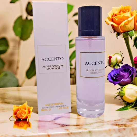 ACCENTO Privee Couture Collection Eau De Parfum 30ml Natural Spray