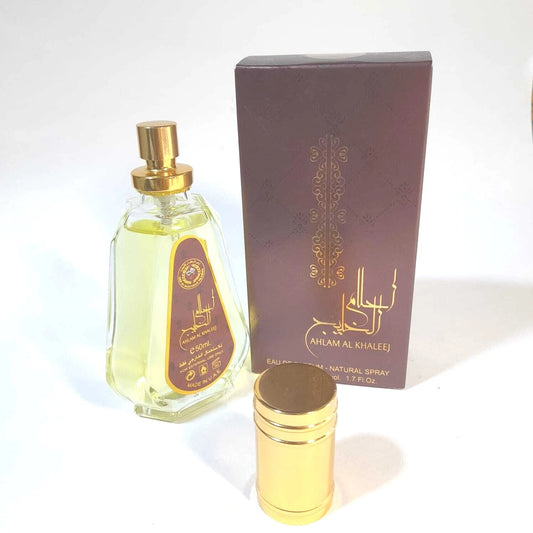 Ahlam Al Khaleej Perfume EDP Oud Parfum Natural Spray Alcohol Free
