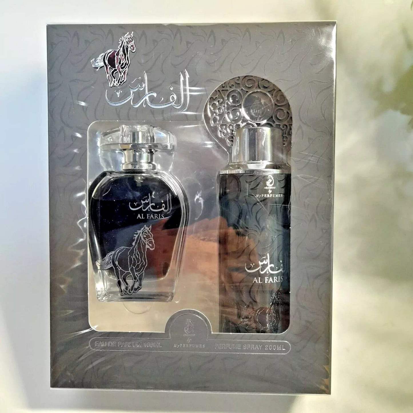 AL FARIS Gift Set 100 ml Eau De Parfum + 200ml Deodorant