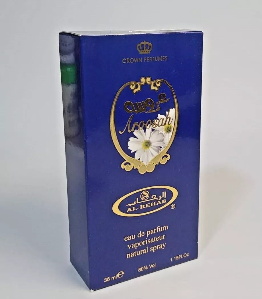 Aroosah EDP Natural Spray 35ml Made By Al Rehab UAE