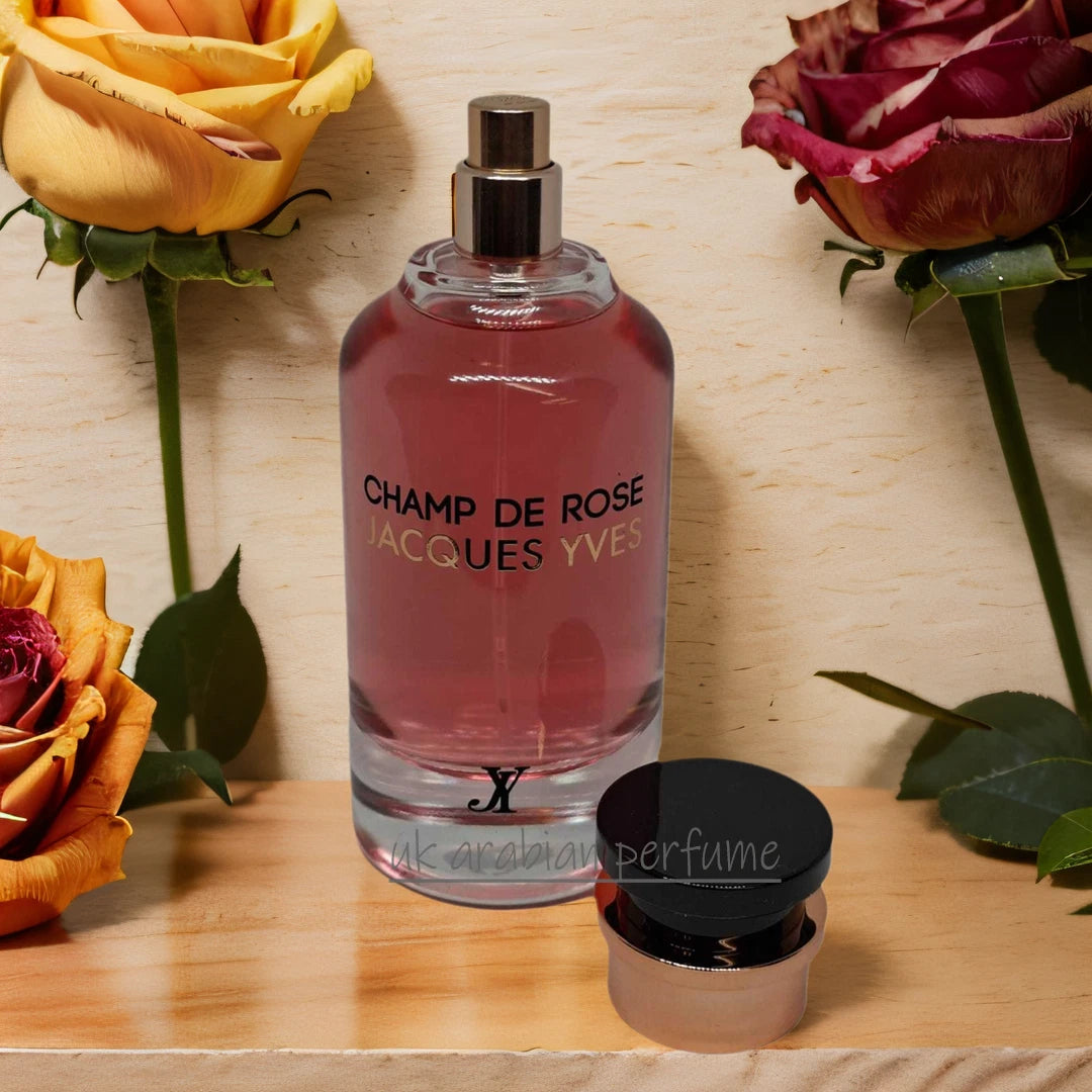 Fragrance World CHAMP DE ROSE Jacques Yves Eau De Parfum 100ml Women Scent