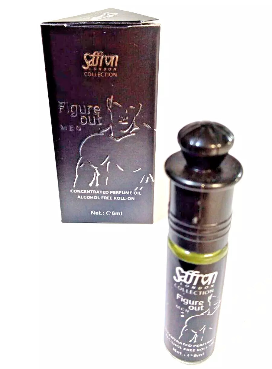 SAFFRON COLLECTION LONDON FIGURE OUT MEN Concentrated 6ml Roll On Perfume Oil