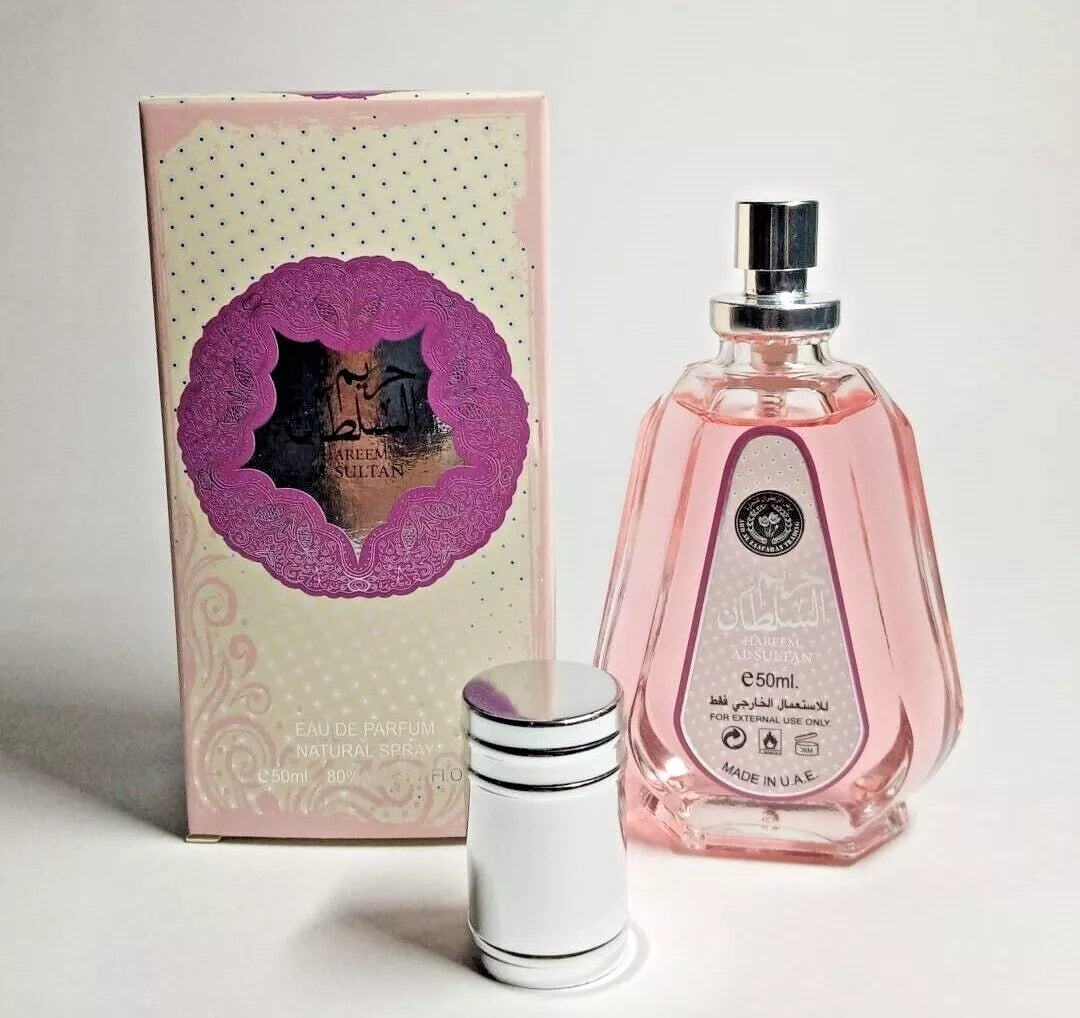 Hareem Al Sultan 50ML Eau De Parfum Natural Spray Alcohol Free UAE Gift Deal