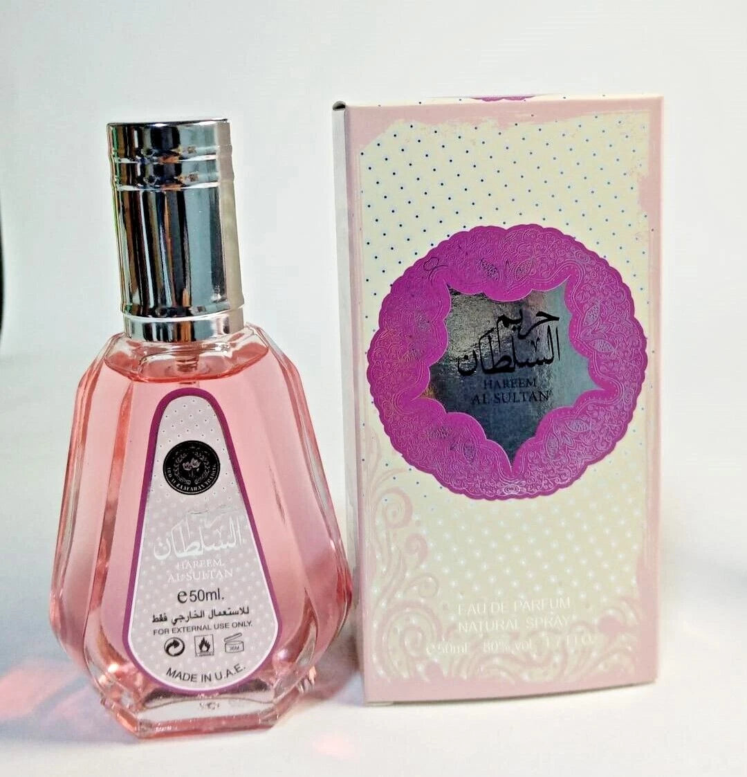 Hareem Al Sultan 50ML Eau De Parfum Natural Spray Alcohol Free UAE Gift Deal