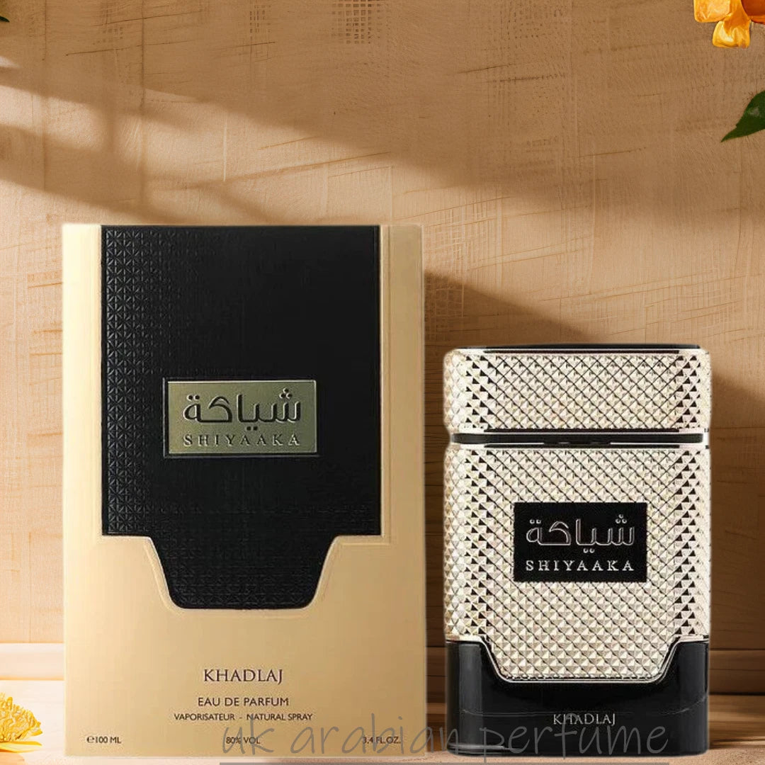 Khadlaj SHIYAAK GOLD Eau De Parfum Natural Spray 100ml Women Scent
