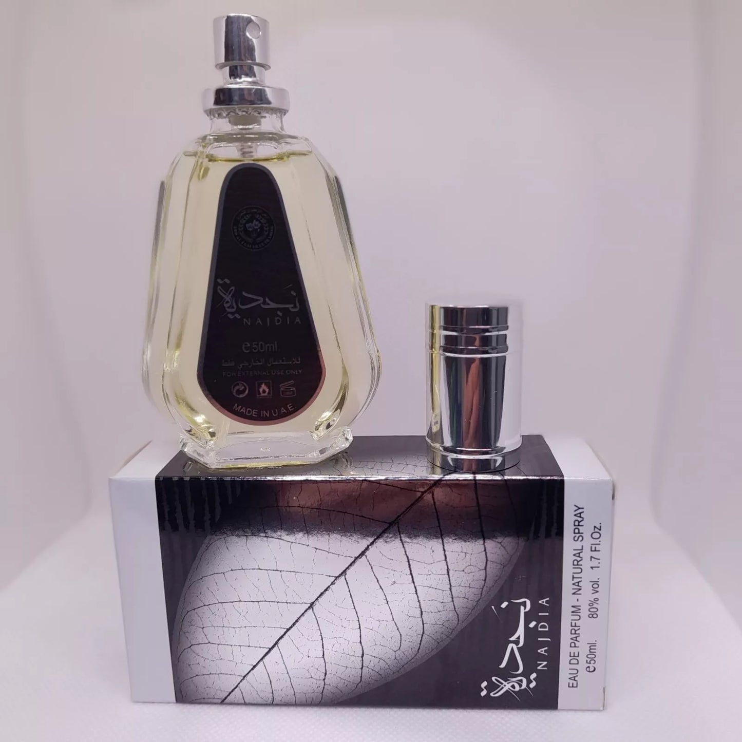 NAJDIA E D PARFUM NATURAL SPRAY 50ML Arabian Fragrance ORIGINAL