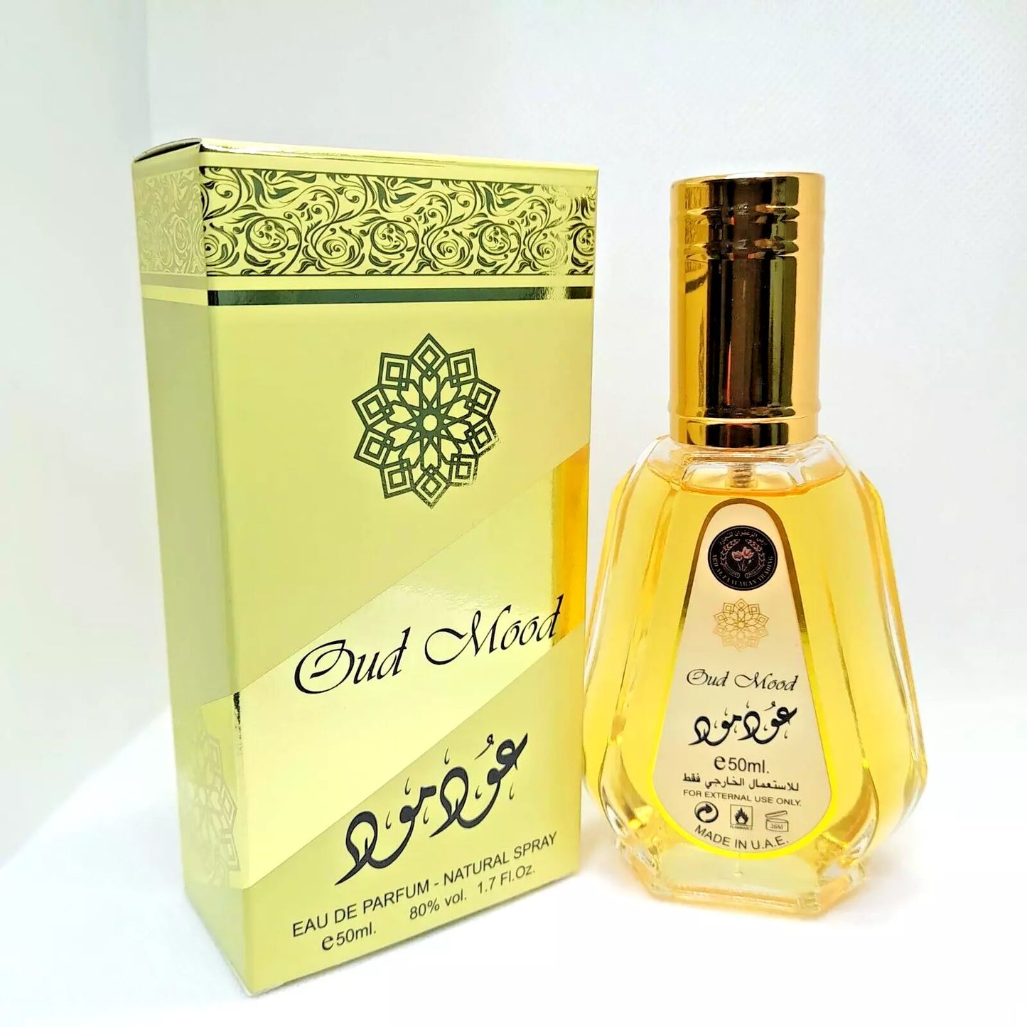 OUD MOOD E D PARFUM NATURAL SPRAY 50ML Arabian Fragrance ORIGINAL
