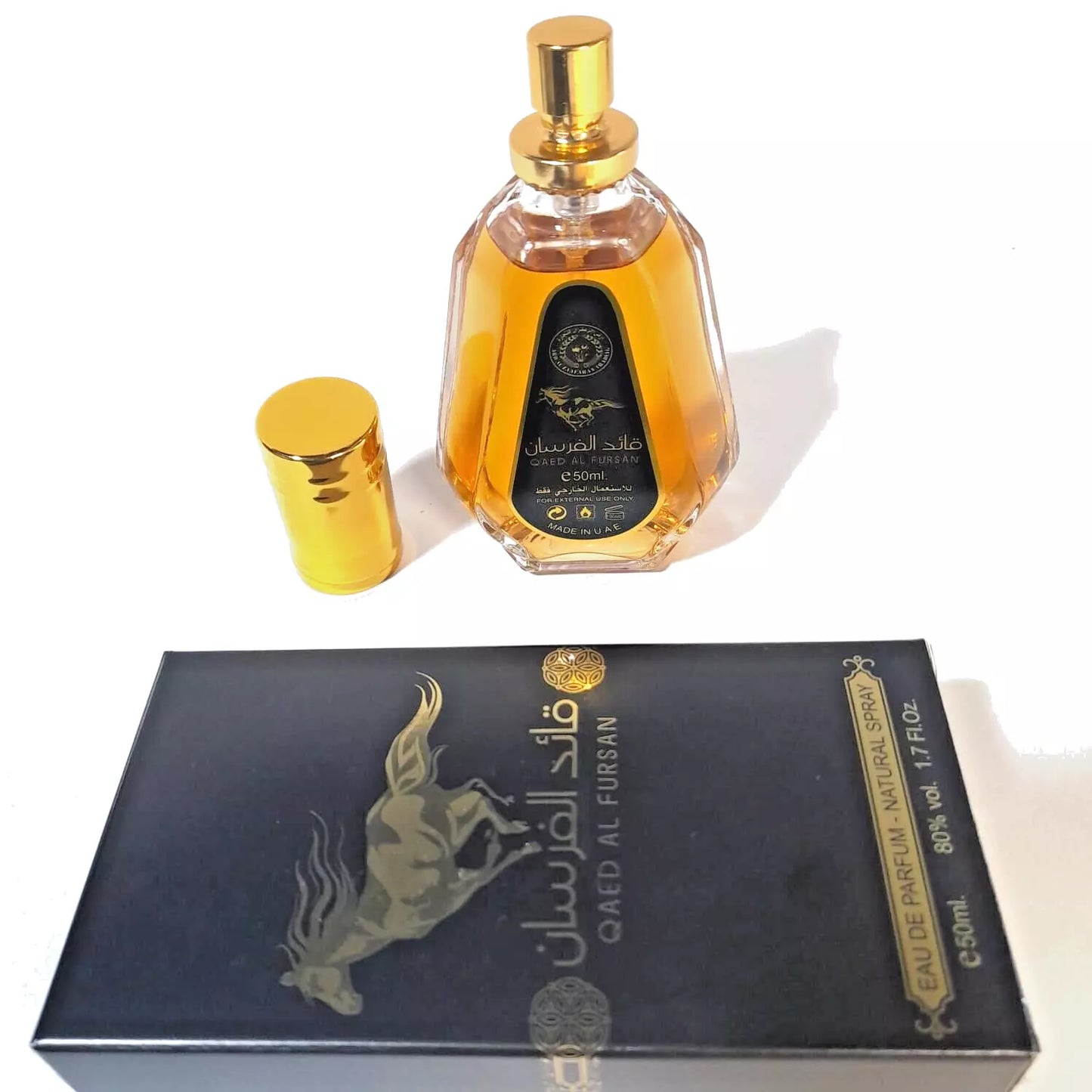 Qaed Al Fursan Eau De Parfum 50ml UNISEX NATURAL PERFUME SPRAY Ard Al Zaafaran