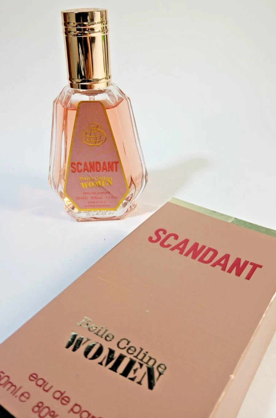 SCANDANT EDP PARFUM 50 ml By Fragrance World Travel Size Natural Spray