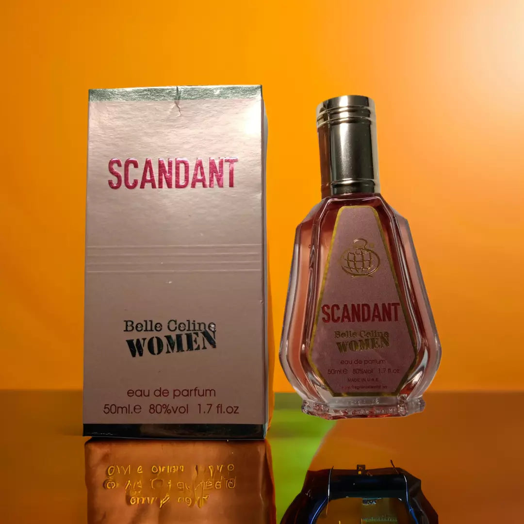 SCANDANT EDP PARFUM 50 ml By Fragrance World Travel Size Natural Spray