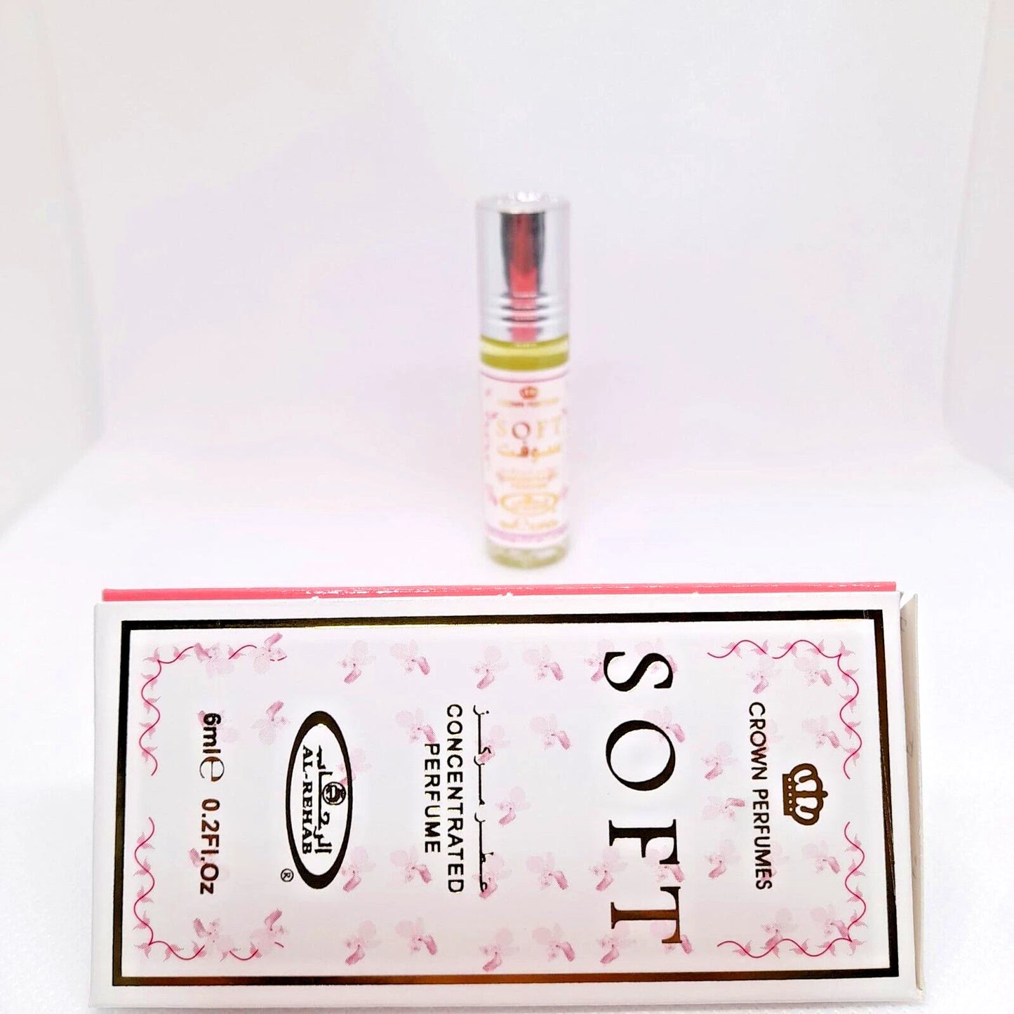 SOFT Concentrated 6ml Roll On Perfume Oil Arabian Fragrance ORIGINAL HALAL
