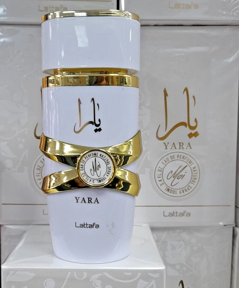 YARA MOI WHITE 100ml EAU DE PARFUM BY LATTAFA UAE STYLISH BOTTLE