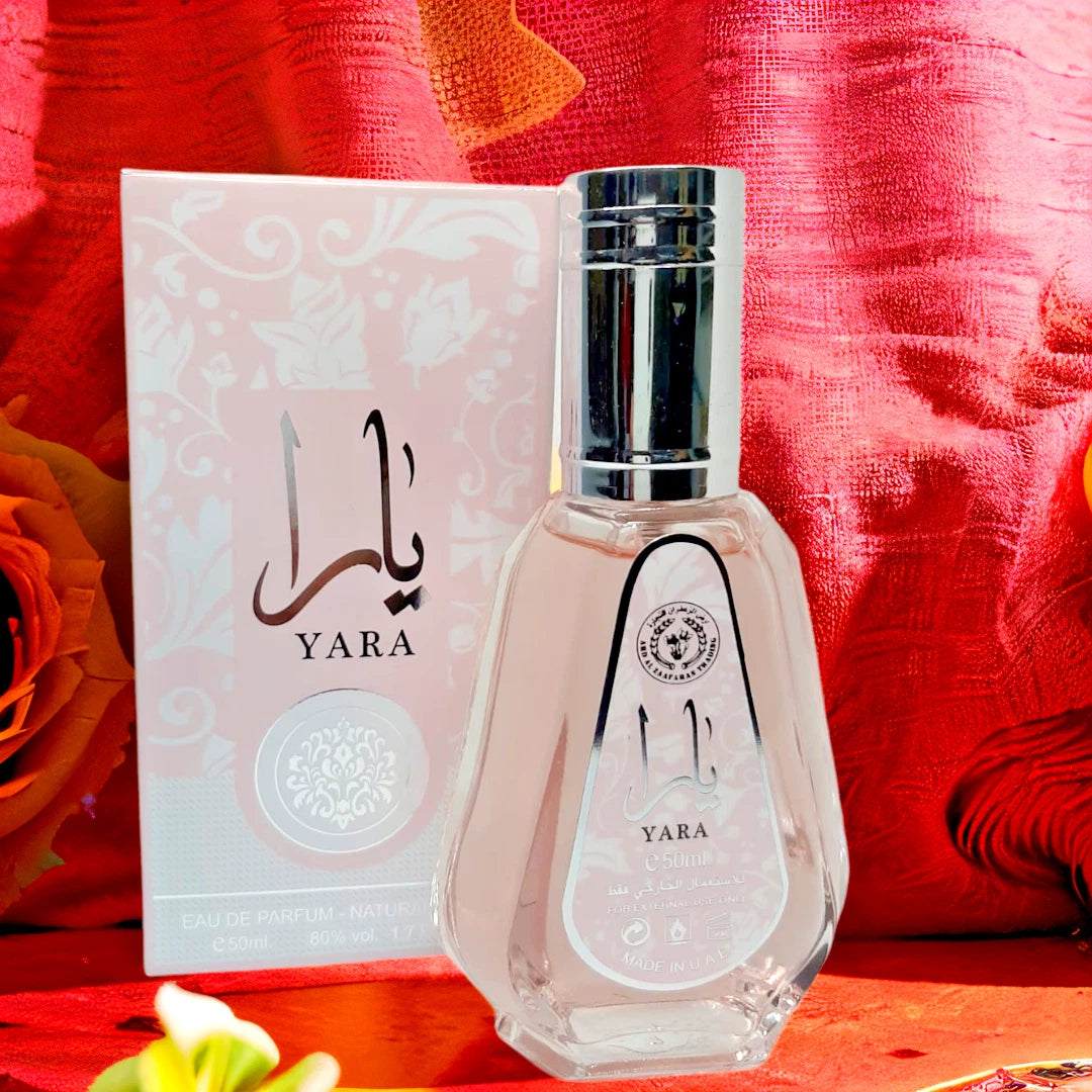 YARA Eau De Parfum 50ml Natural Spray Ard Al Zaafaran TRAVEL SIZE