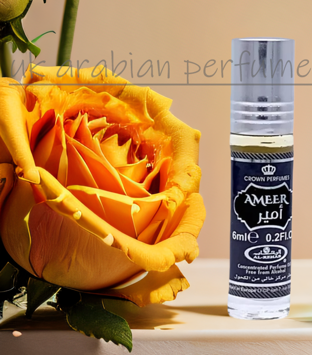 Al Rehab AMEER Concentrated Perfume Oil 6ml ALCOHOL FREE HALAL