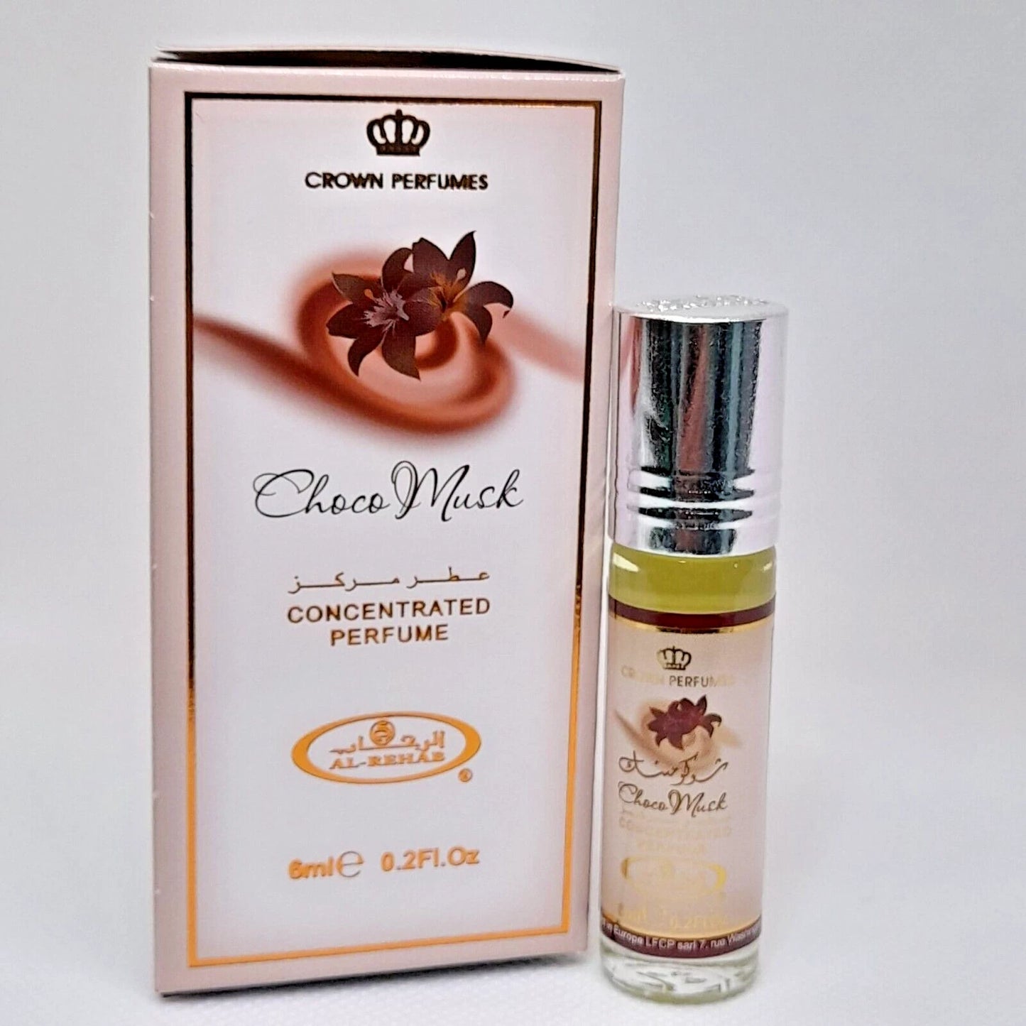 CHOCO MUSK Concentrated 6ml Roll On Perfume Oil Unisex Arabian Fragrance