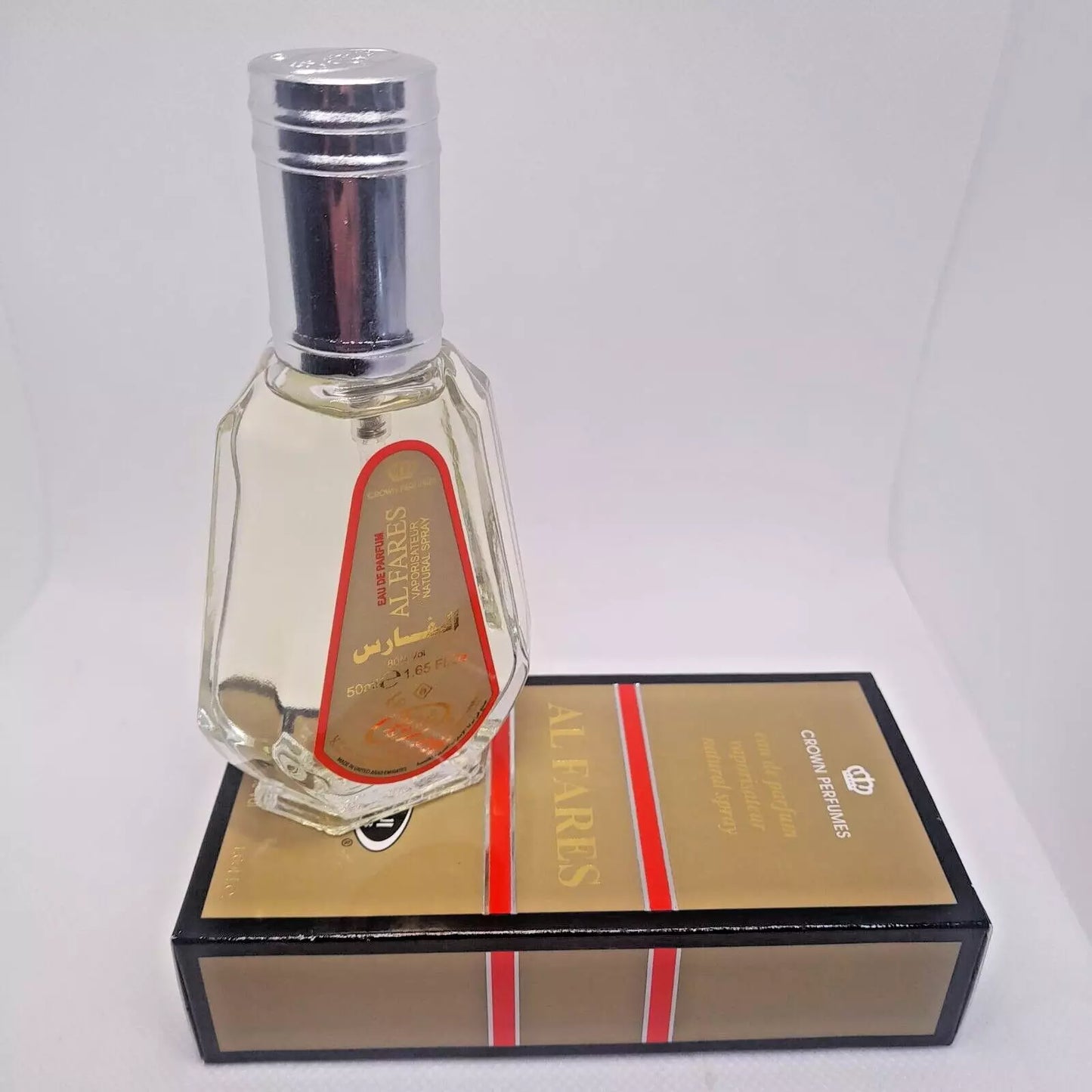 Crown Perfumes AL FARES Eau De Parfum Natural Spray 50ml Oriental Scent ORIGINAL