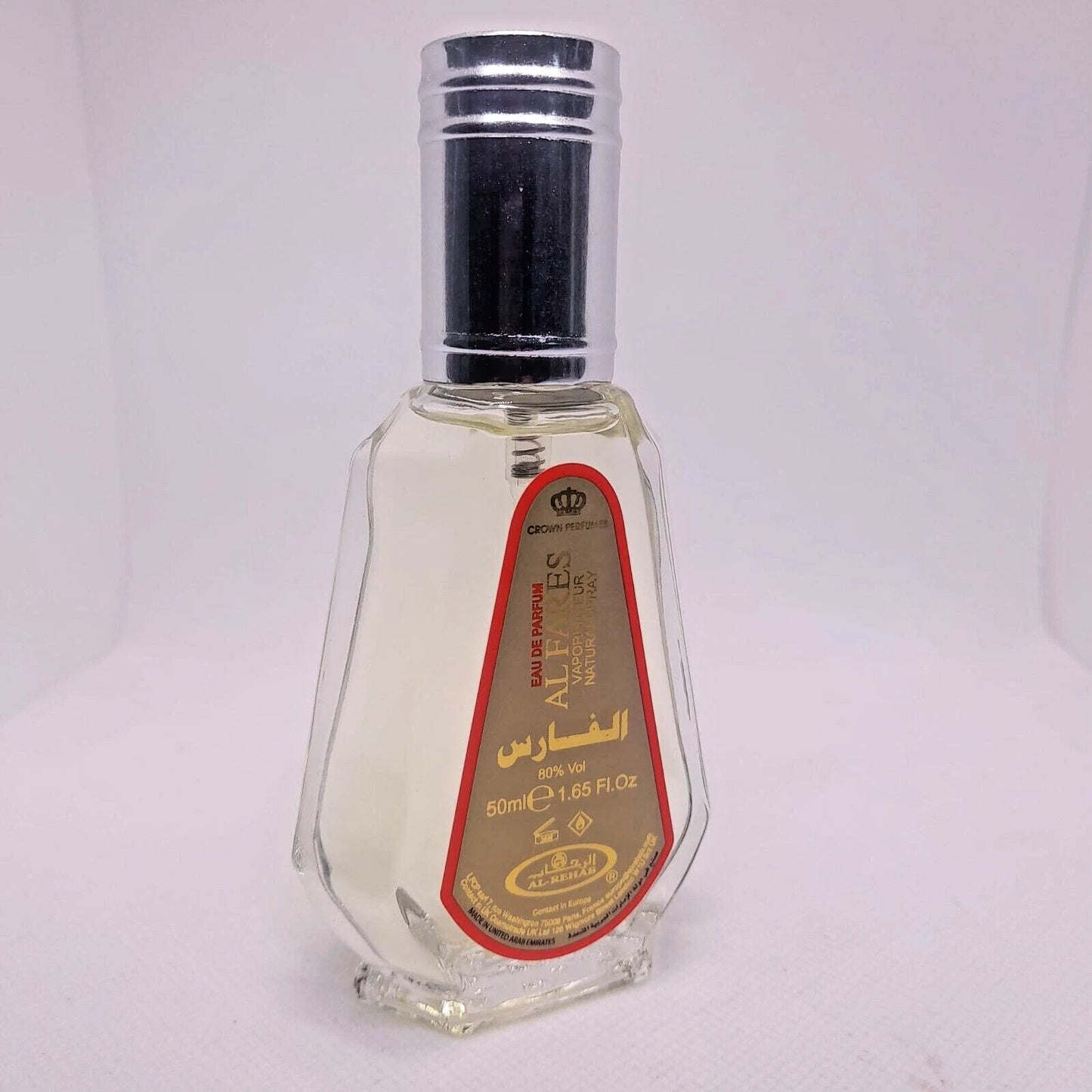 Crown Perfumes AL FARES Eau De Parfum Natural Spray 50ml Oriental Scent ORIGINAL