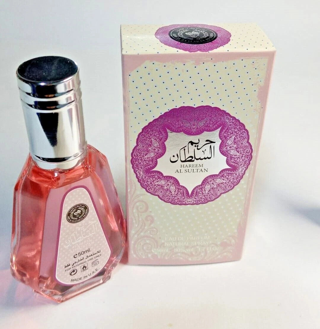 Hareem Al Sultan 50ML Eau De Parfum Natural Spray Alcohol Free UAE Gift Deal