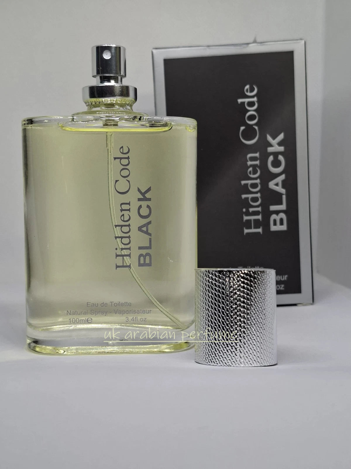 Fine Perfumery HIDDEN CODE BLACK Eau De Toilette Natural Spray 100ml