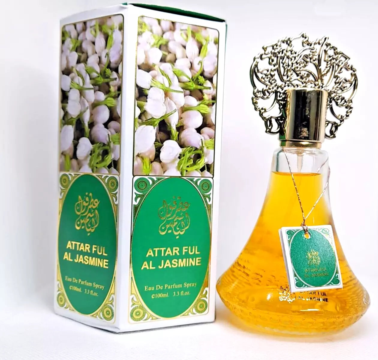 Saffron London ATTAR FUL AL JASMINE Eau De Parfum Natural Spray 100ml UNISEX