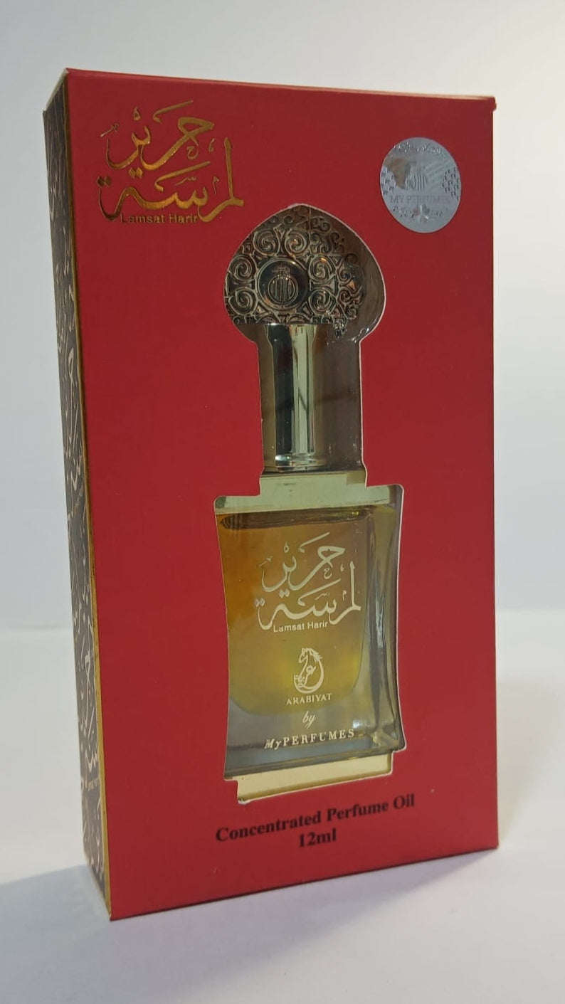 Arabiyat LAMSAT HARIR Concentrated Perfume Oil Alcohol Free Attar 12ml