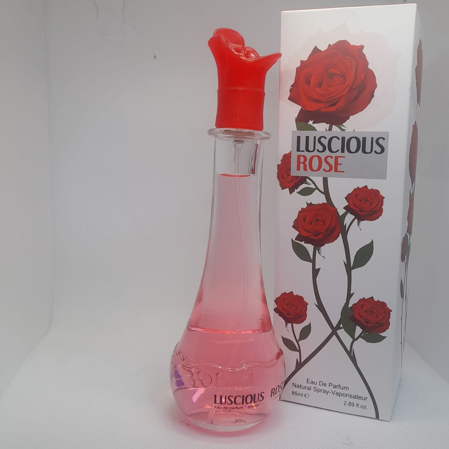 Pack of 3 Fine Perfumery LUSCIOUS ROSE Eau De Parfum Natural Spray 85ml GIFT DEAL