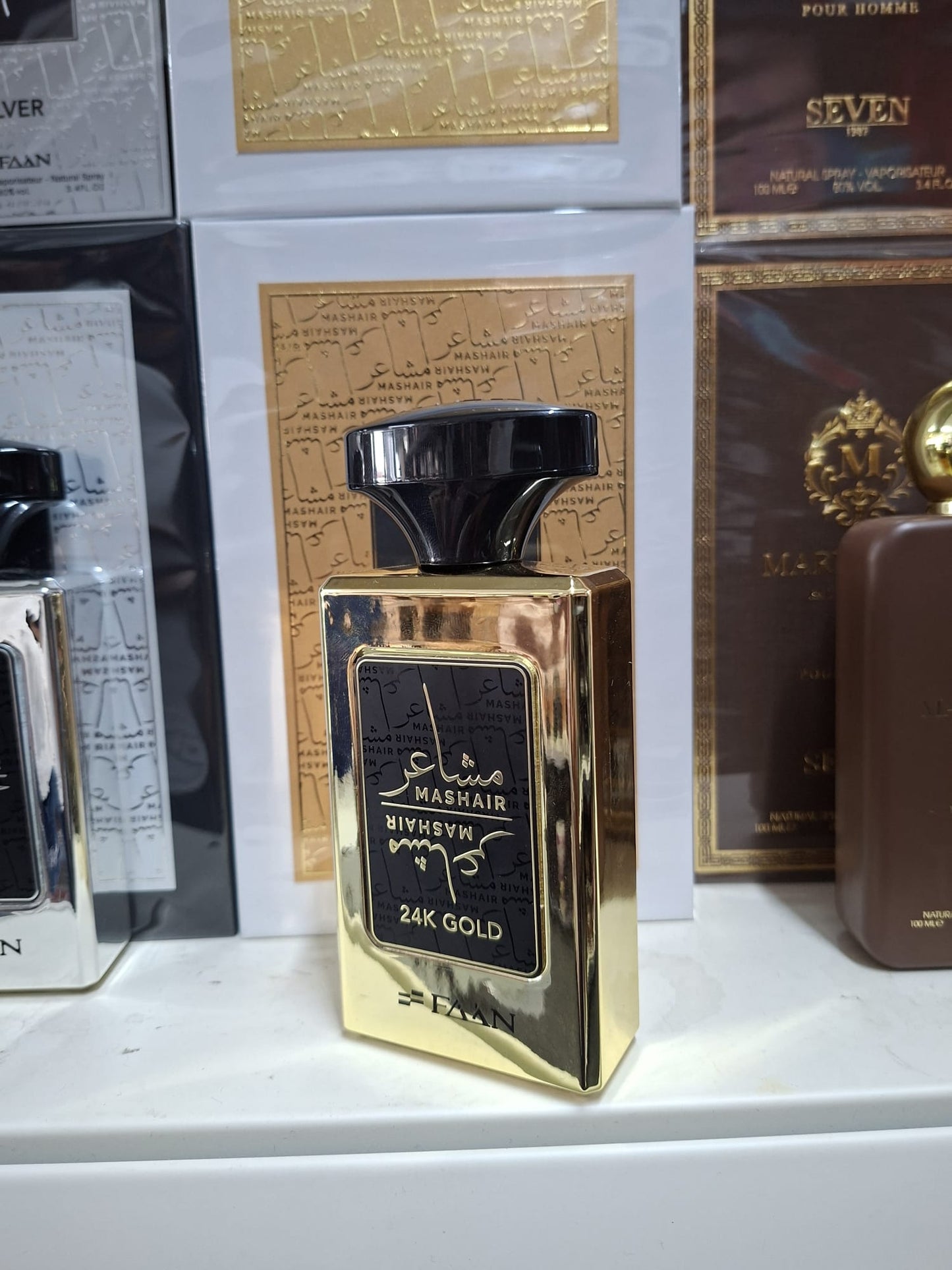 FAAN MASHAIR 24K GOLD Eau De Parfum 100ml Natural Spray UNISEX SCENT