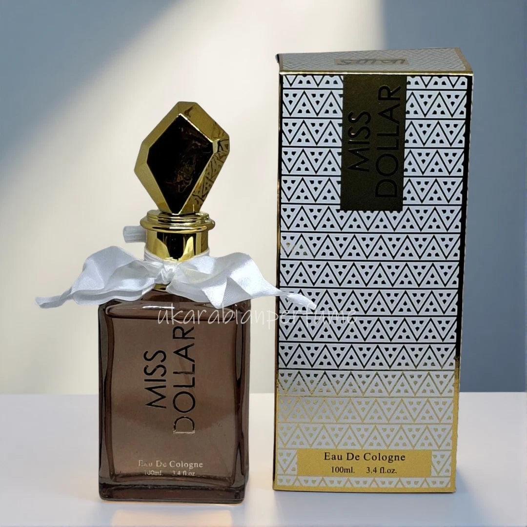 Saffron London MISS DOLLAR Eau De Cologne 100ml Women Scent
