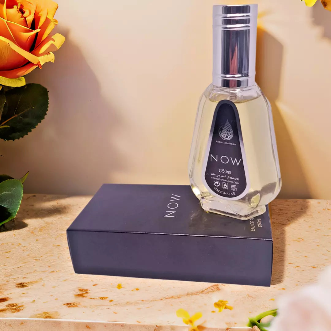 Ard Al Zaafaran NOW Eau De Parfum Natural Spray 50ml Travel Size