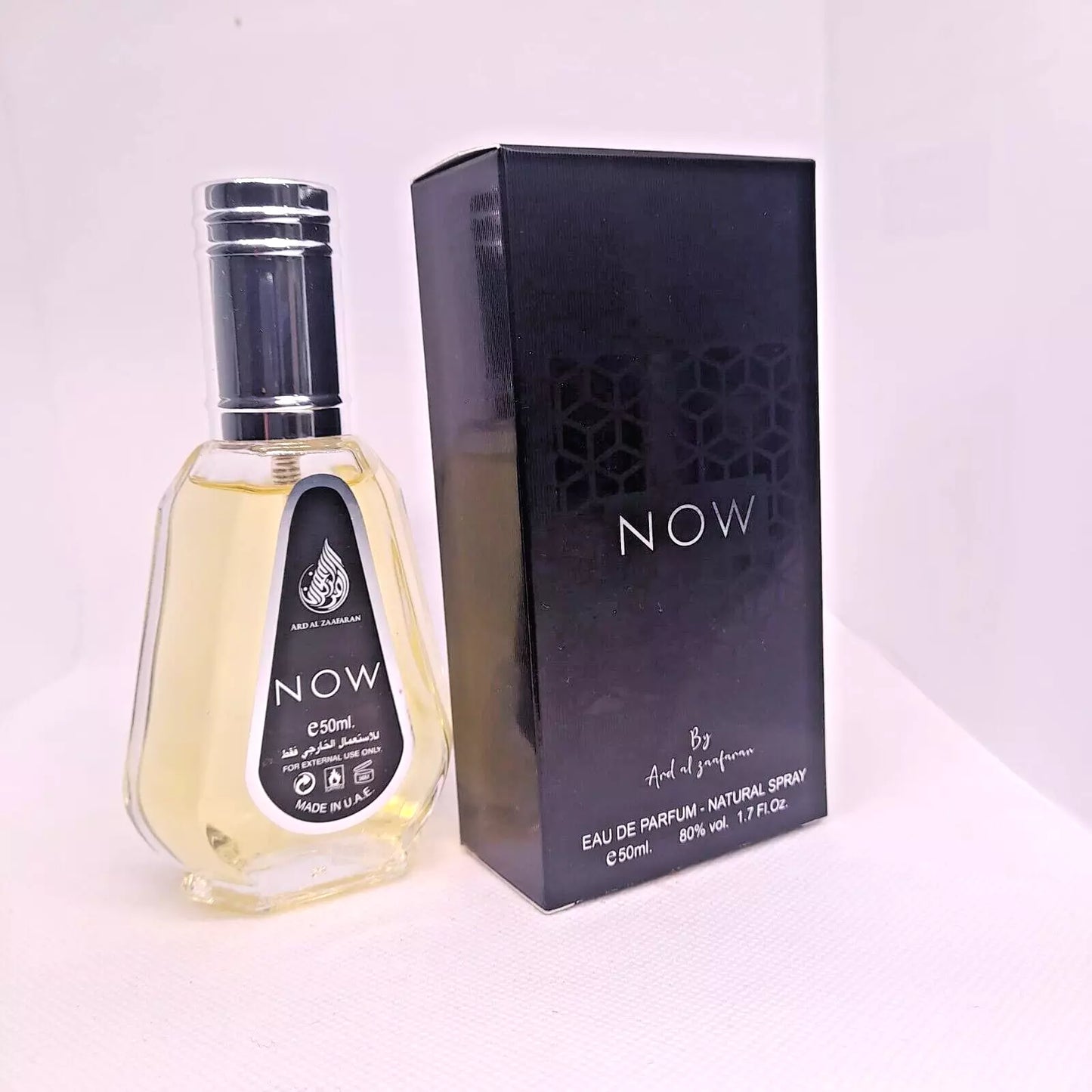 Ard Al Zaafaran NOW Eau De Parfum Natural Spray 50ml Travel Size