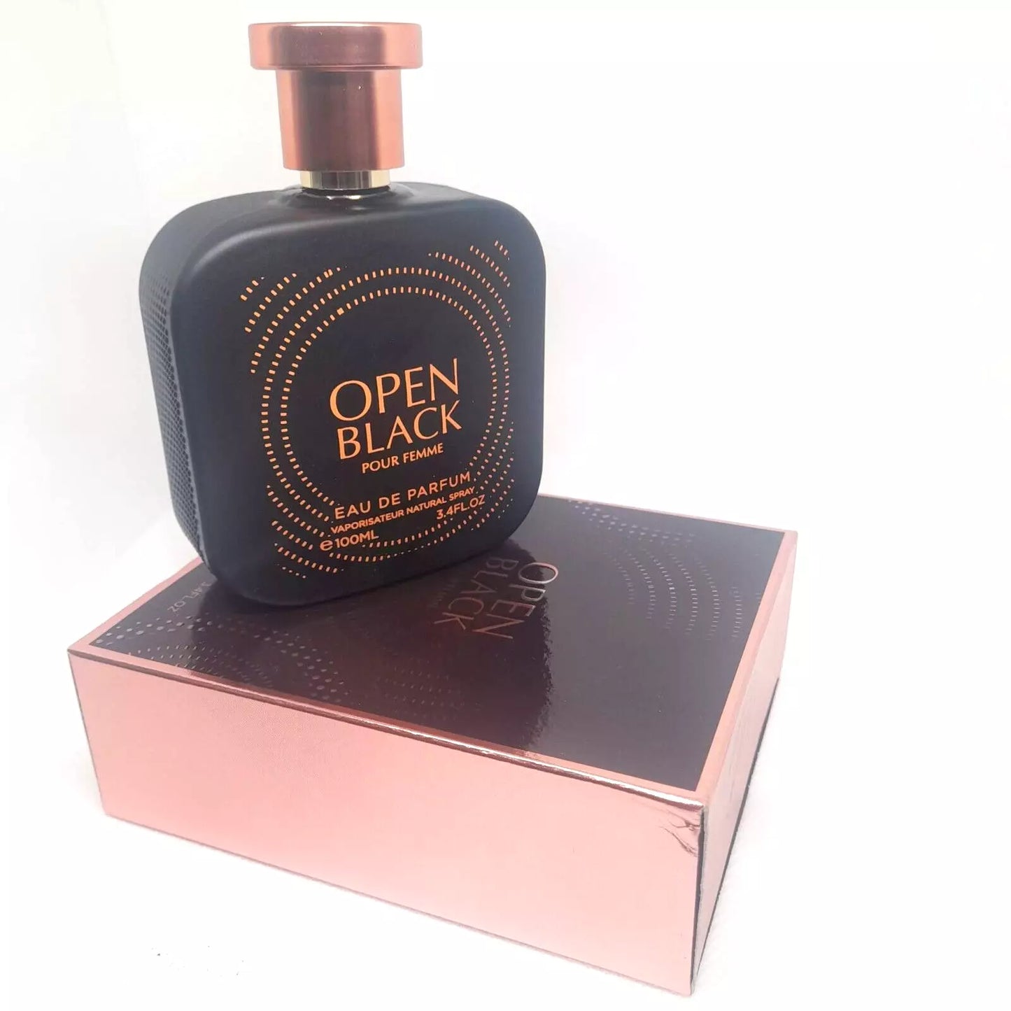 Designer Collection OPEN BLACK Pour Femme Eau De Parfum Natural Spray 100 ML