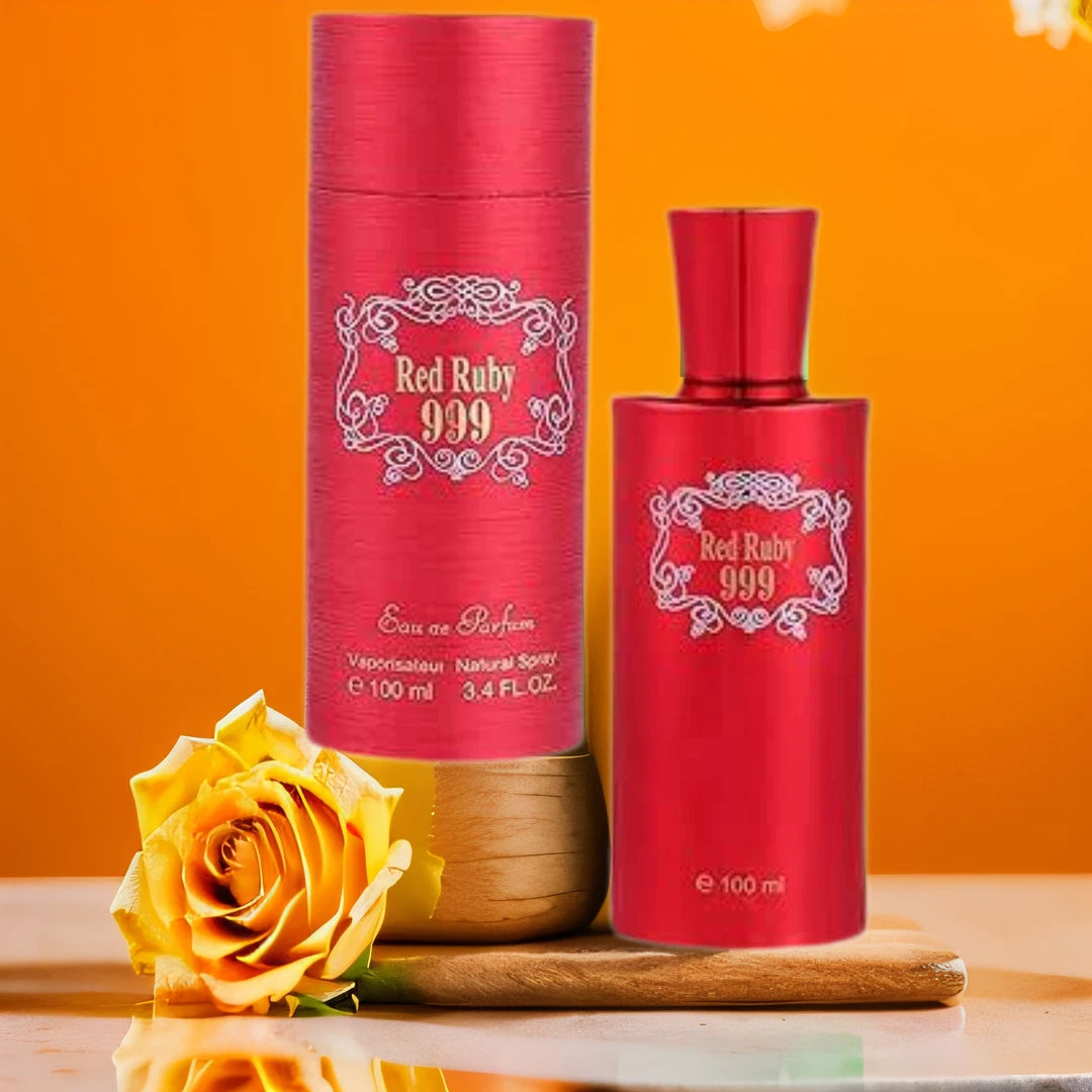 Saffron Collection London Red Ruby 999 Eau De Toilette Natural Spray 100ml