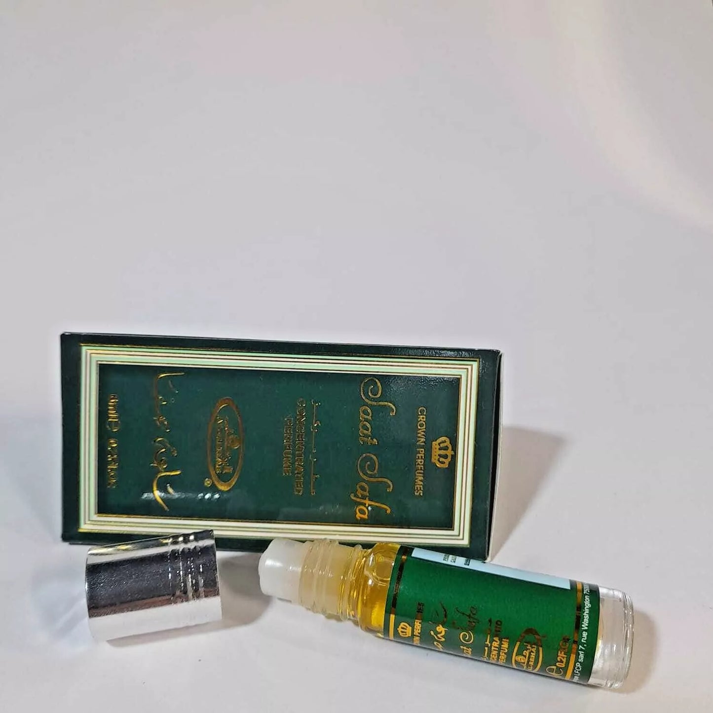 SAAT SAFA concentrated oil 6ml Crown Perfumes By Al Rehab ORIGINAL