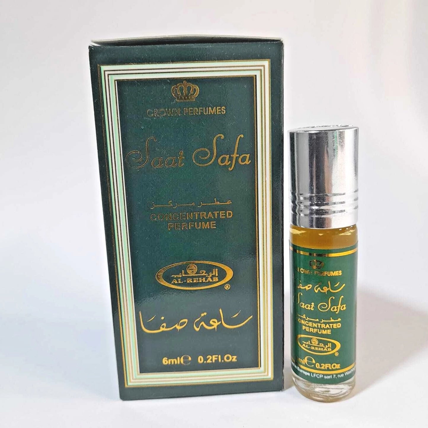 SAAT SAFA concentrated oil 6ml Crown Perfumes By Al Rehab ORIGINAL