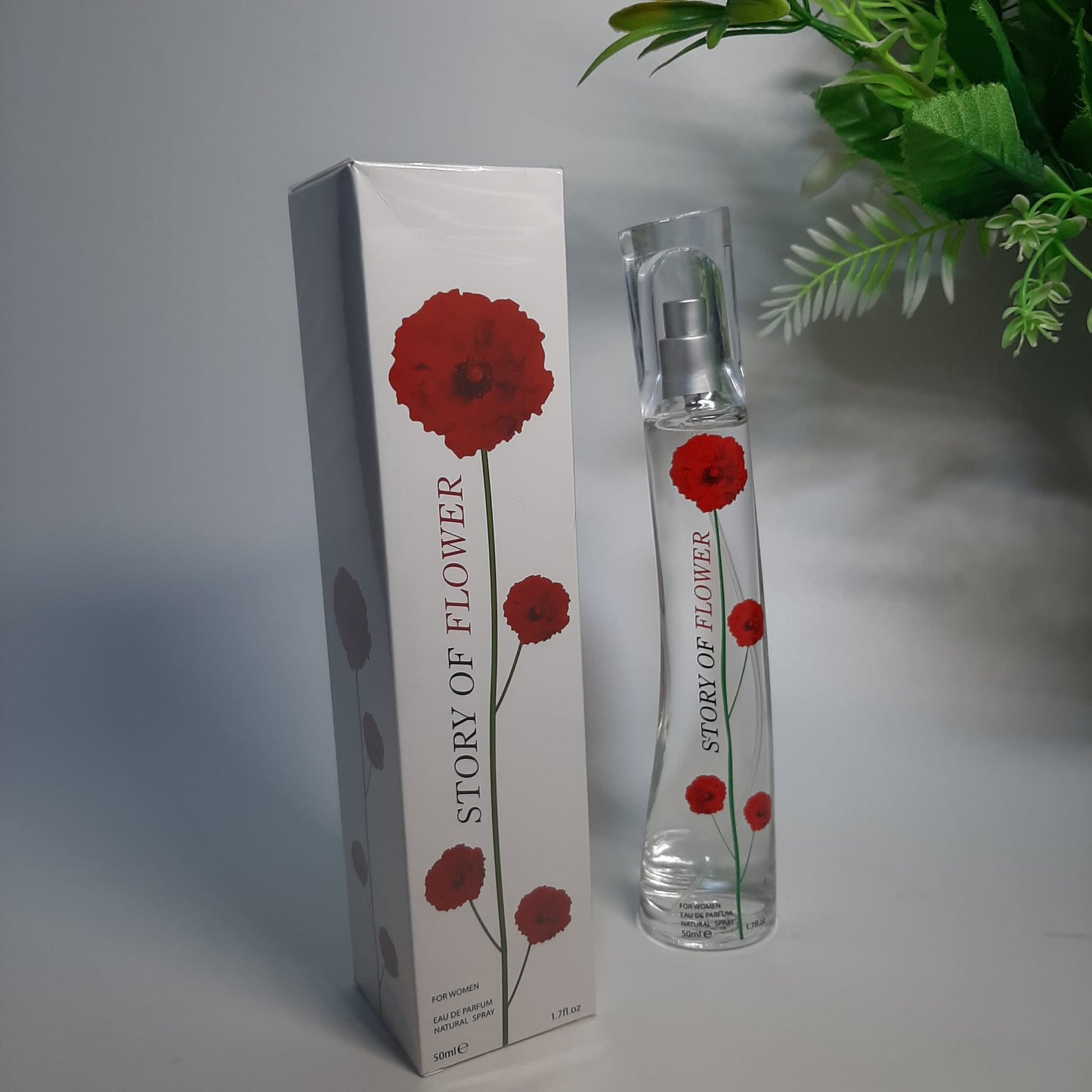 PACK OF 3 STORY OF FLOWERS EAU DE PARFUM 50ML WOMEN FINE PERFUMERY