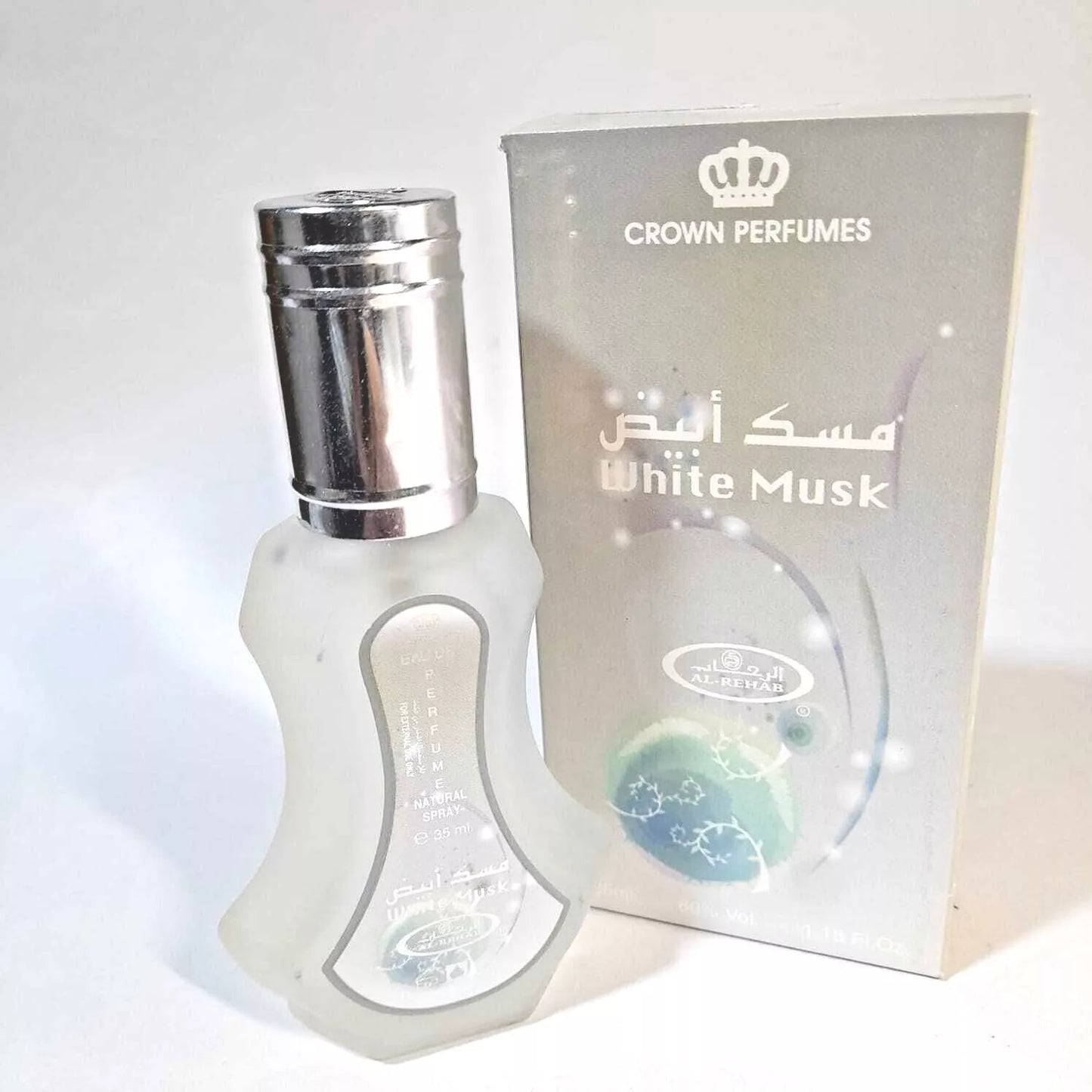WHITE MUSK 35 ml Perfume EDP Oud Parfum Natural Spray Alcohol Free Crown Perfume