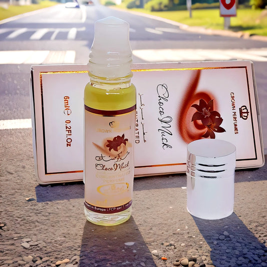 CHOCO MUSK Concentrated 6ml Roll On Perfume Oil Unisex Arabian Fragrance