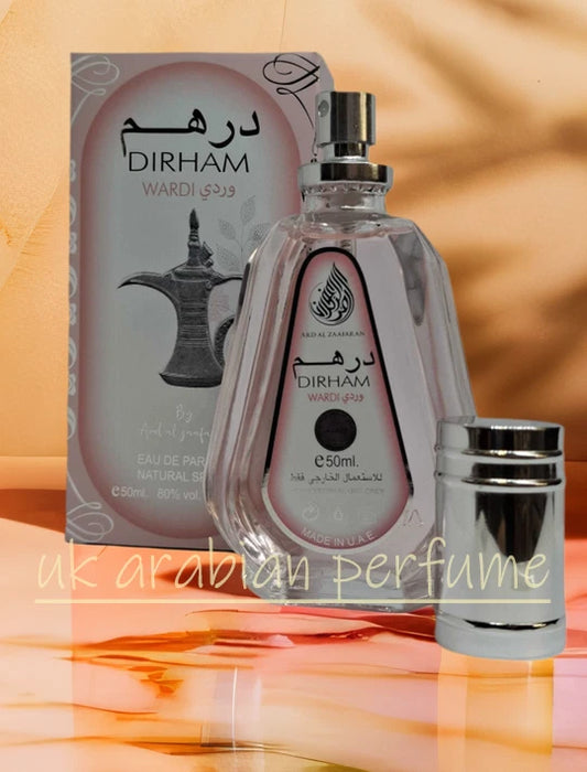DIRHAM WARDI Eau De Parfum 50 ML Natural Spray ARD AL ZAAFARAN