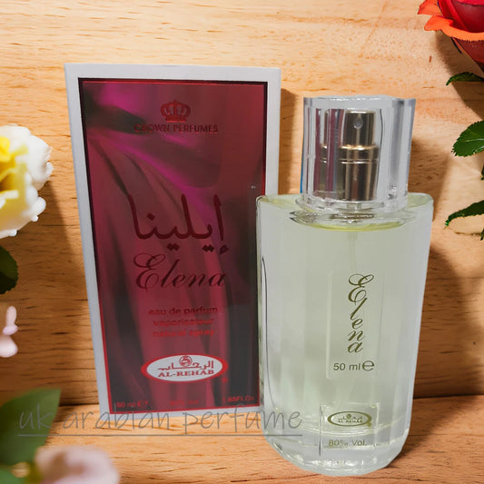 ELENA Eau De Parfum 50ml Crown Perfumes Al Rehab