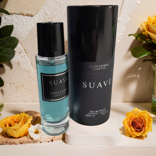 Fragrance World SUAVE Eau De Parfum 30ml Natural Spray Clive Dorris Collection