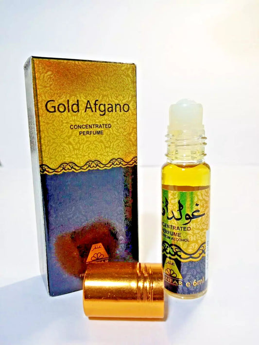 Gold Afghano Concentrated Perfume Oil Attar Roll On Free From Alcohol