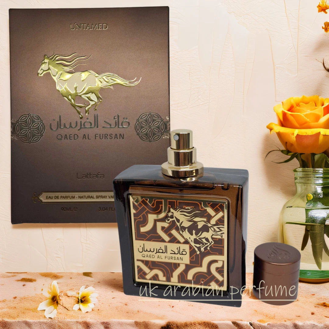 Lattafa Qaed Al Fursan UNTAMED 90 ml Eau De Parfum Natural Spray Unisex