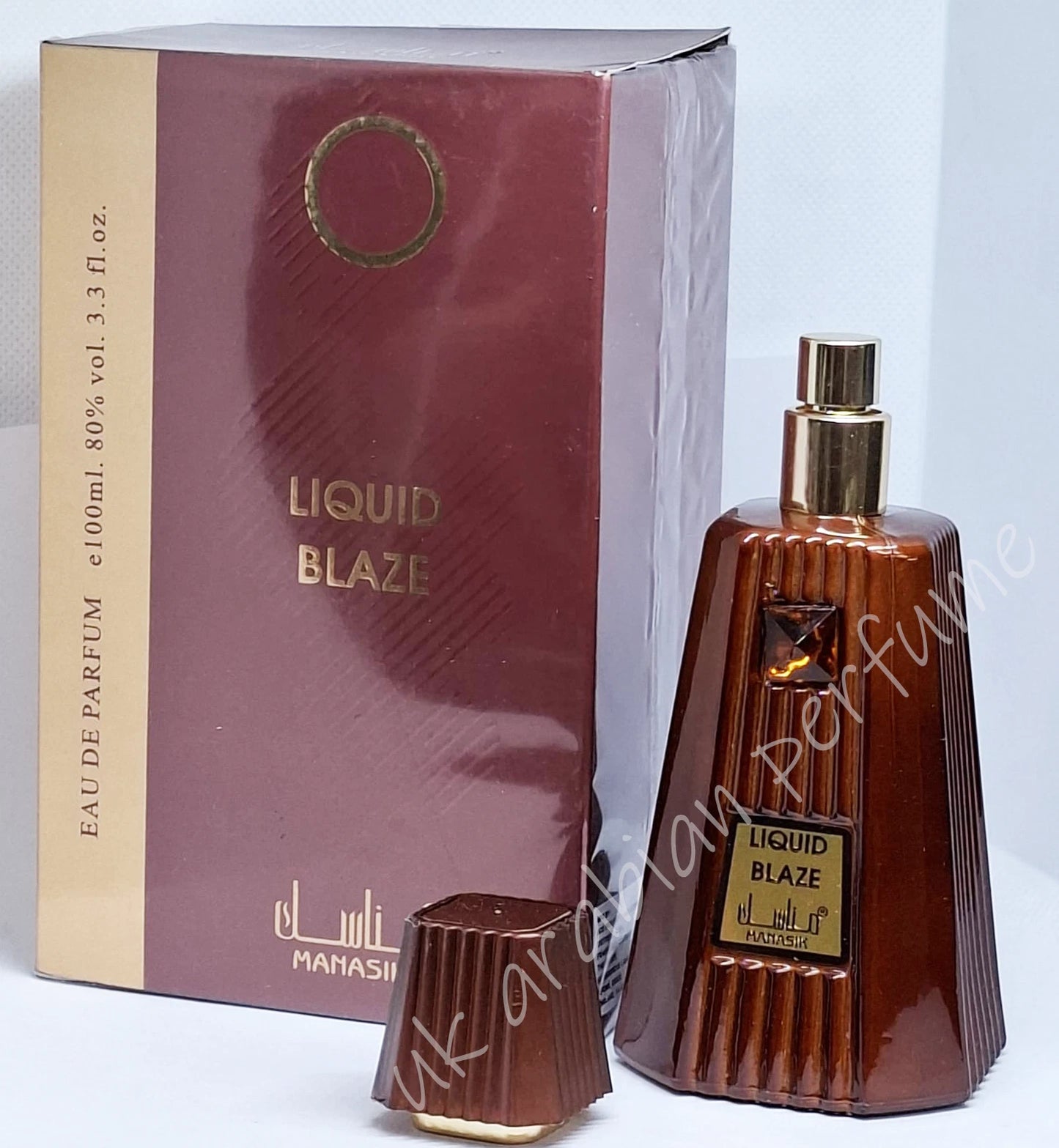 Manasik LIQUID BLAZE 100ml Eau De Parfum Natural Spray
