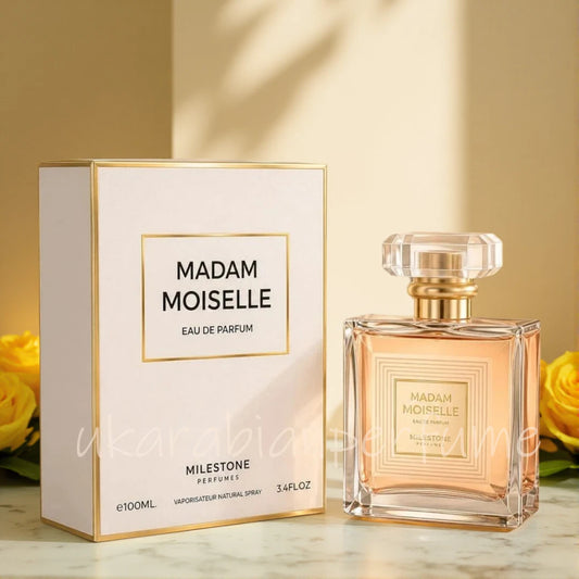 MADAM MOISELLE Eau De Parfum Natural Spray By Milestone Women SCENT