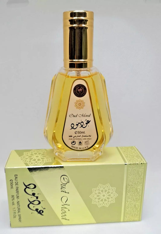 OUD MOOD E D PARFUM NATURAL SPRAY 50ML Arabian Fragrance ORIGINAL