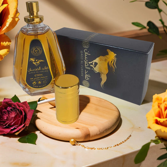 Qaed Al Fursan Eau De Parfum 50ml UNISEX NATURAL PERFUME SPRAY Ard Al Zaafaran