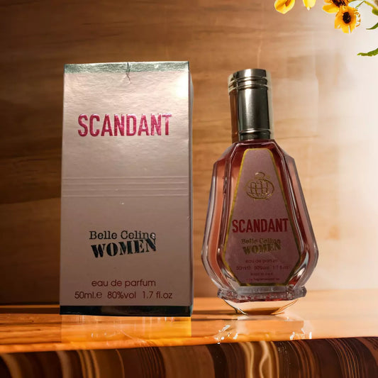 SCANDANT EDP PARFUM 50 ml By Fragrance World Travel Size Natural Spray