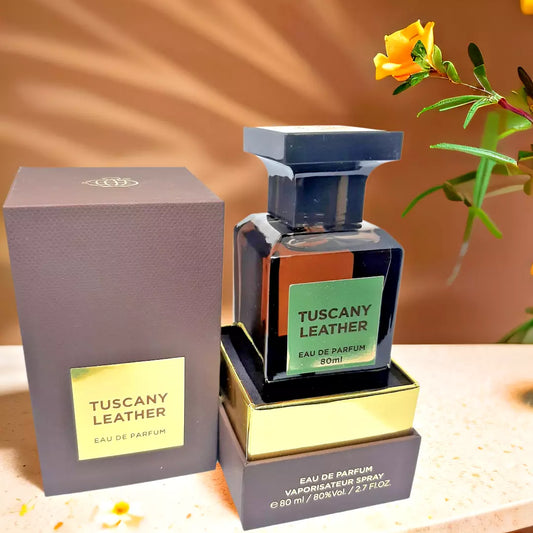 TUSCANY LEATHER Eau De Parfum 80ml Perfume Spray Fragrance World