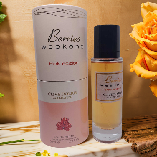 Berries Weekend PINK EDITION 30ml Clive Dorris Collection Fragrance World