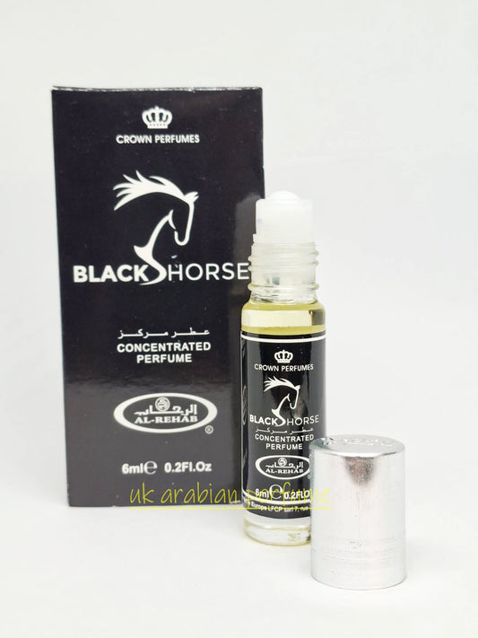 BLACK HORSE oil 6ML ORIGINAL Crown Perfumes